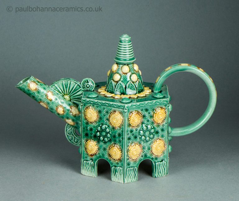 Paul Bohanna ceramics. Hex teapot number 2.